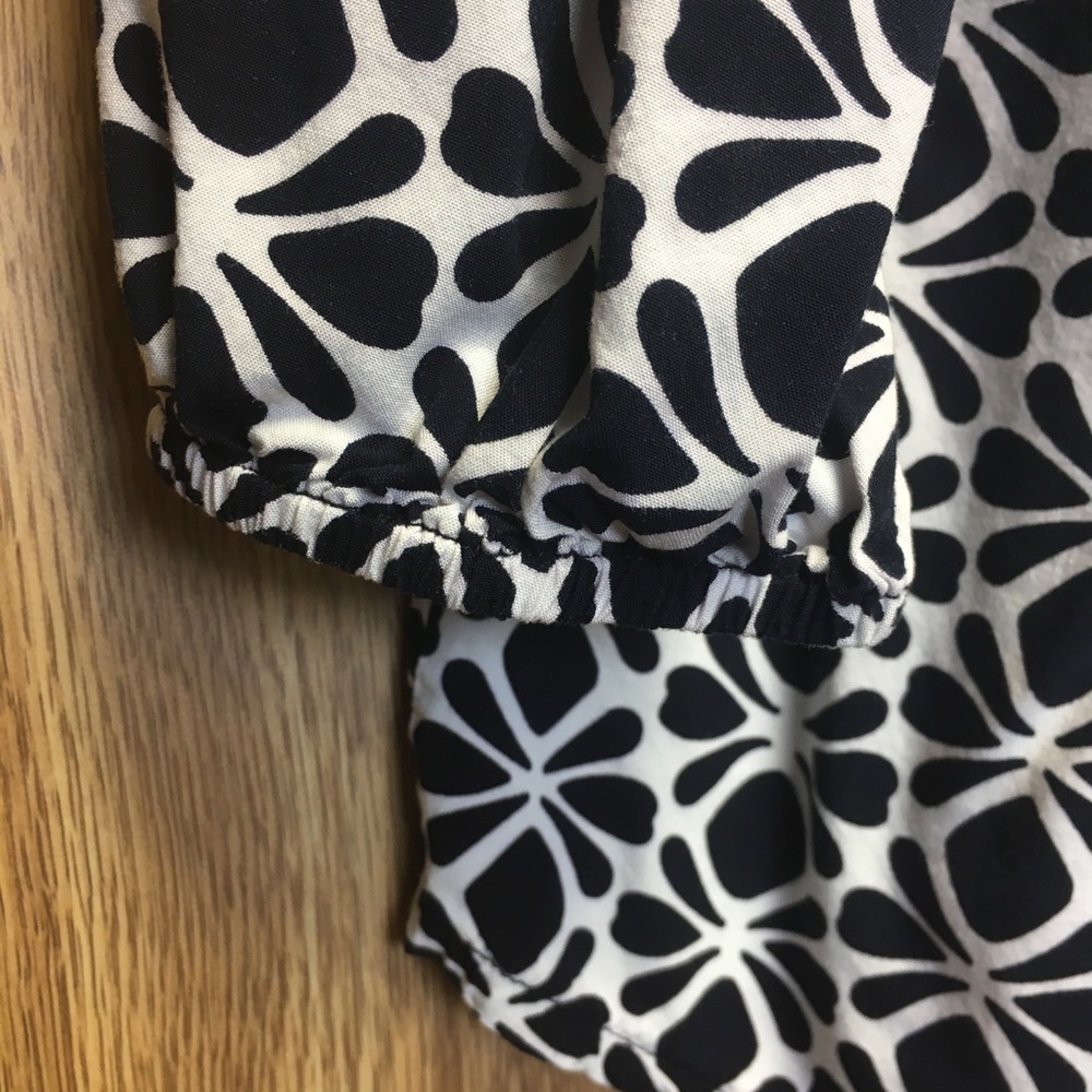 Patterned Peasant Top - image 3